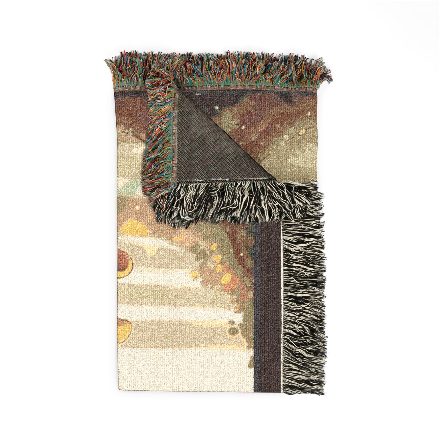 Sylphy & Terra Woven Blanket — Forest Story