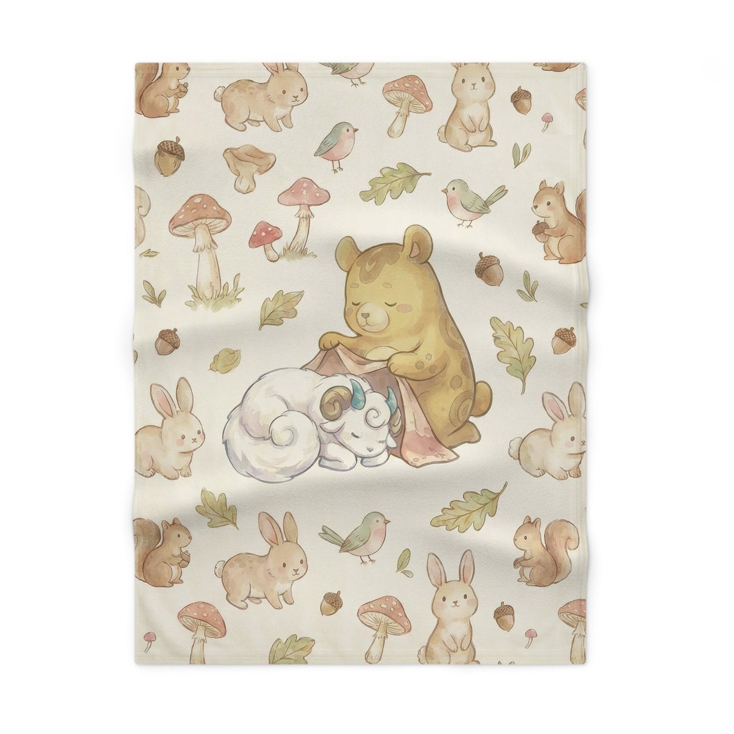 Sylphy & Terra Soft Fleece Baby Blanket — Quiet Pages