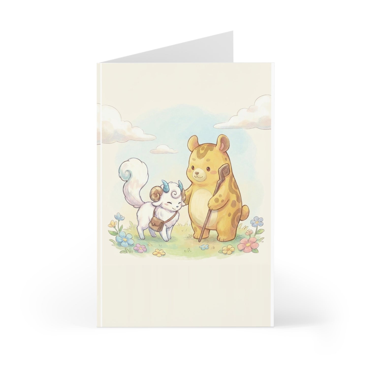 Sylphy & Terra Greeting Cards (7-Pack) — Side by Side