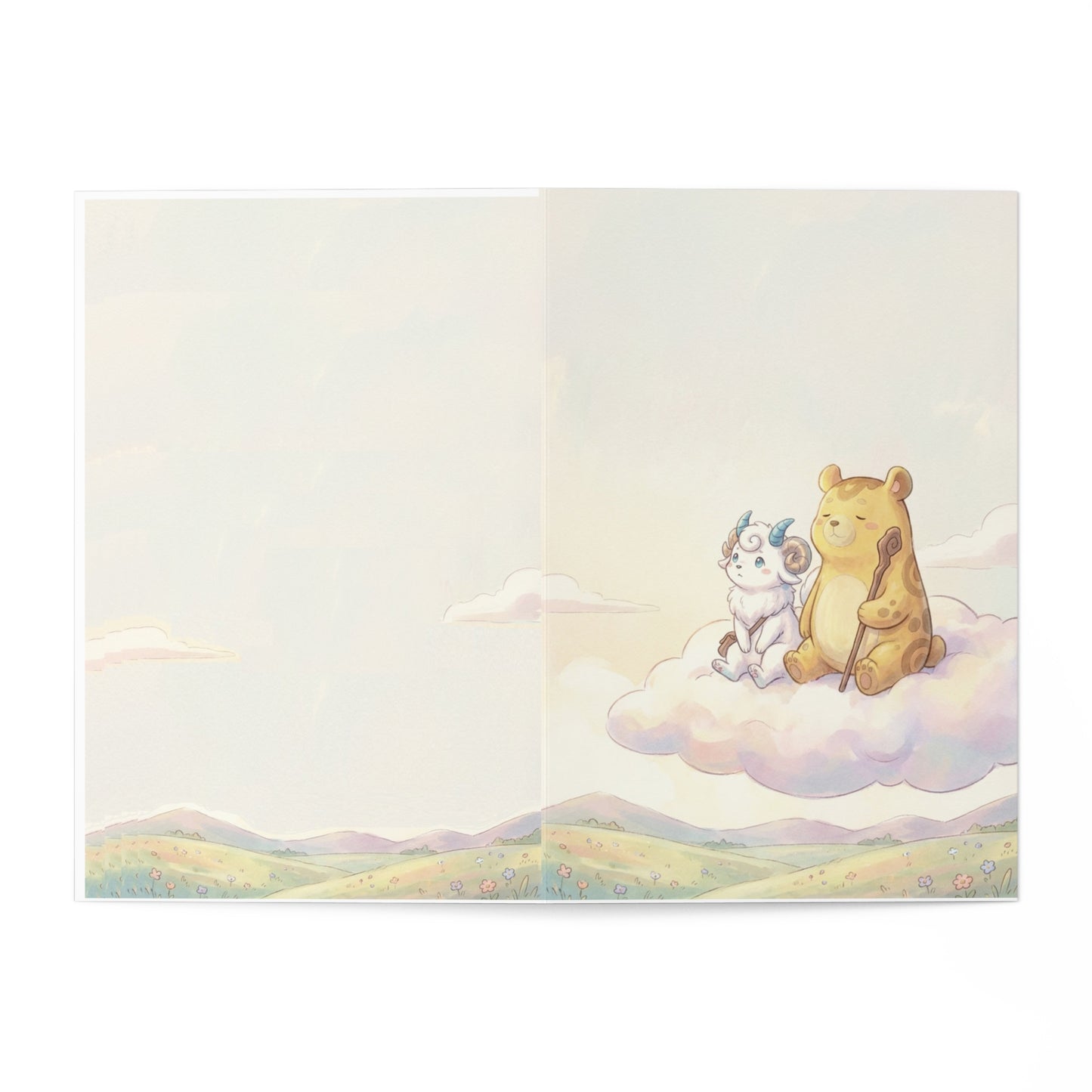 Sylphy & Terra Greeting Cards (7-Pack) — With Love