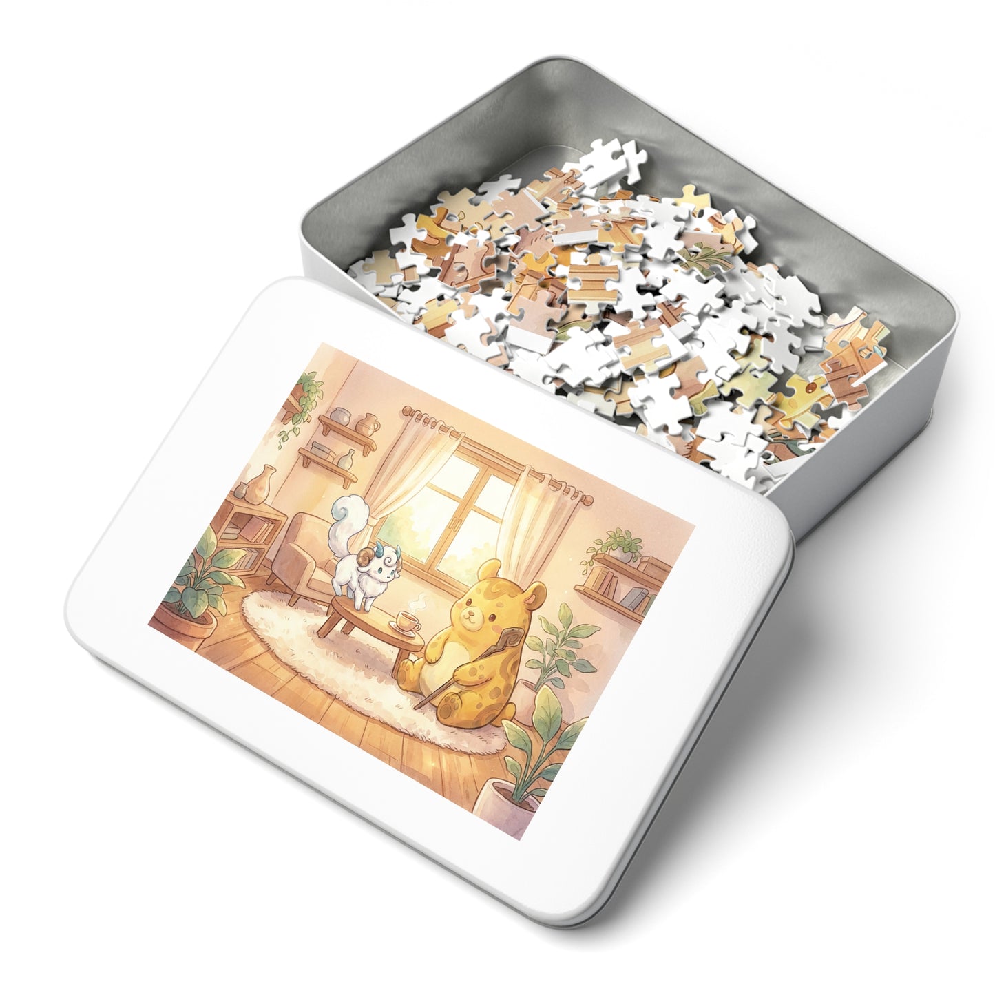 Sylphy & Terra Jigsaw Puzzle (252pcs / 500pcs) – Cozy Room in Room Story