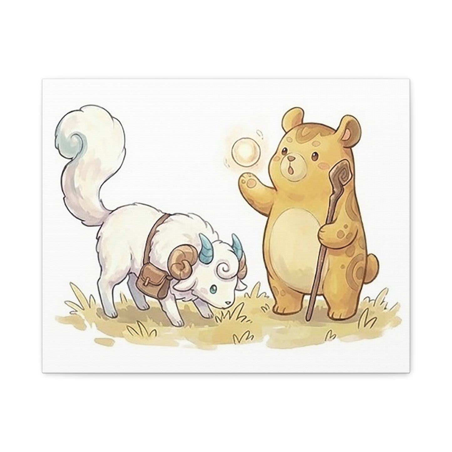 Sylphy & Terra Canvas Art — Side by Side