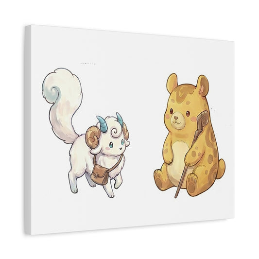 Sylphy & Terra Canvas Art — Slow Times