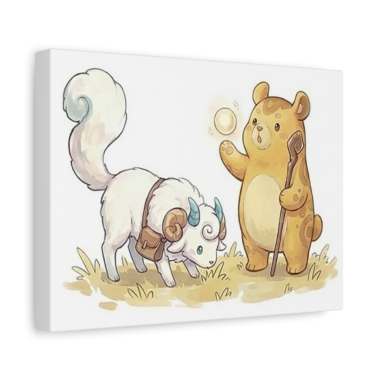 Sylphy & Terra Canvas Art — Side by Side