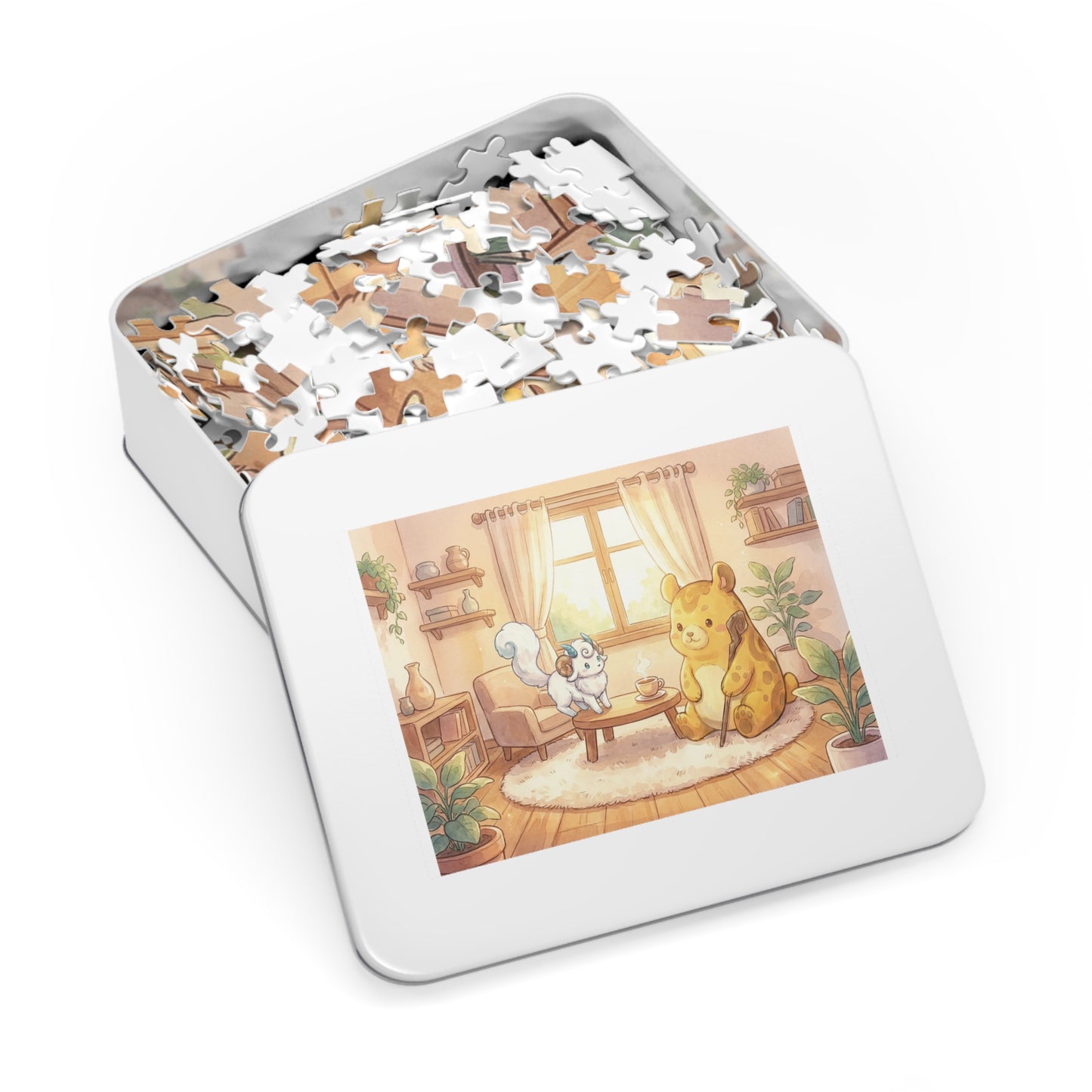 Sylphy & Terra Jigsaw Puzzle (252pcs / 500pcs) – Cozy Room in Room Story