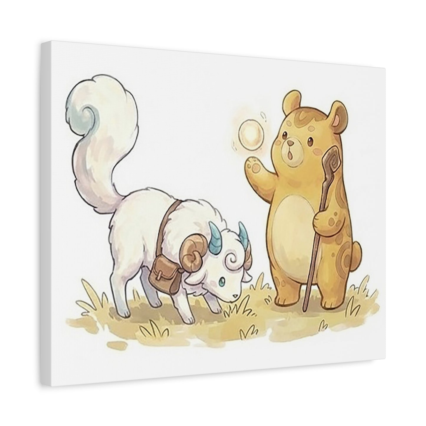 Sylphy & Terra Canvas Art — Side by Side