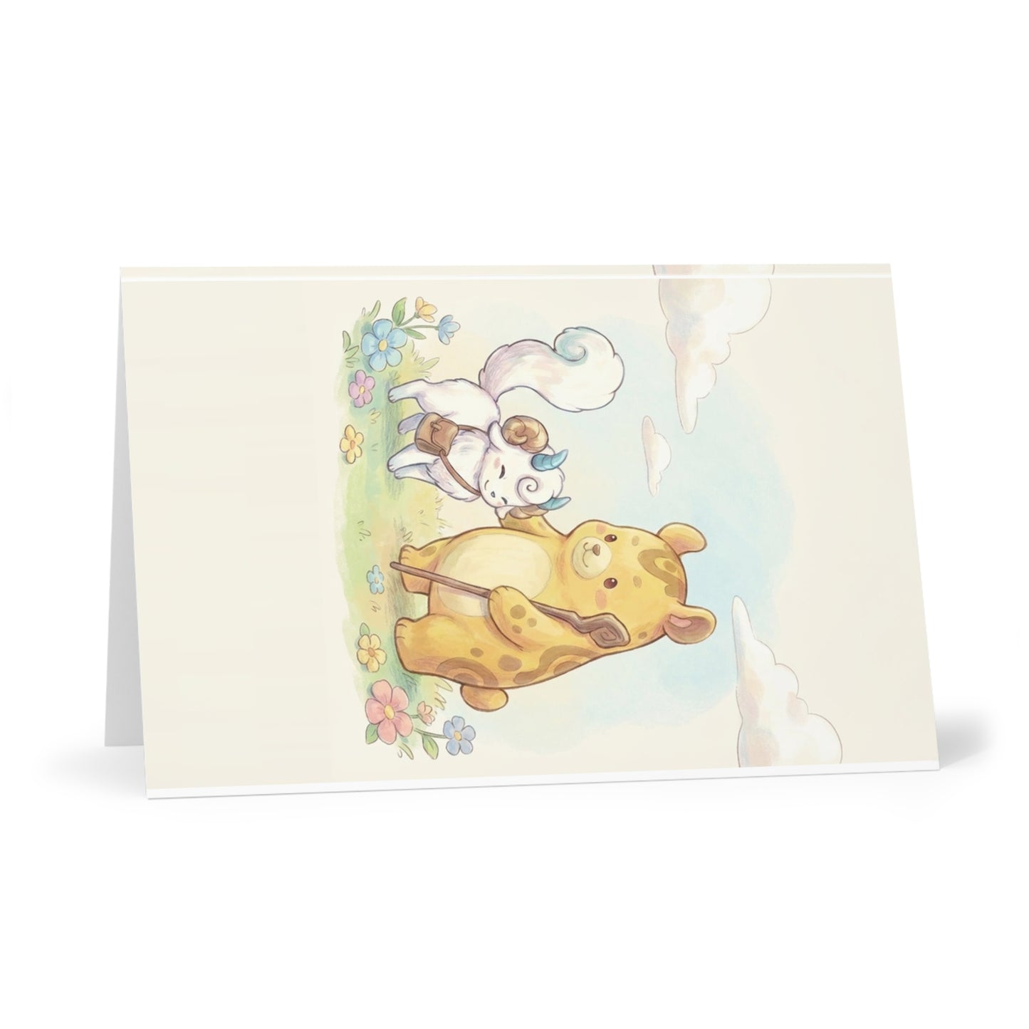Sylphy & Terra Greeting Cards (7-Pack) — Side by Side