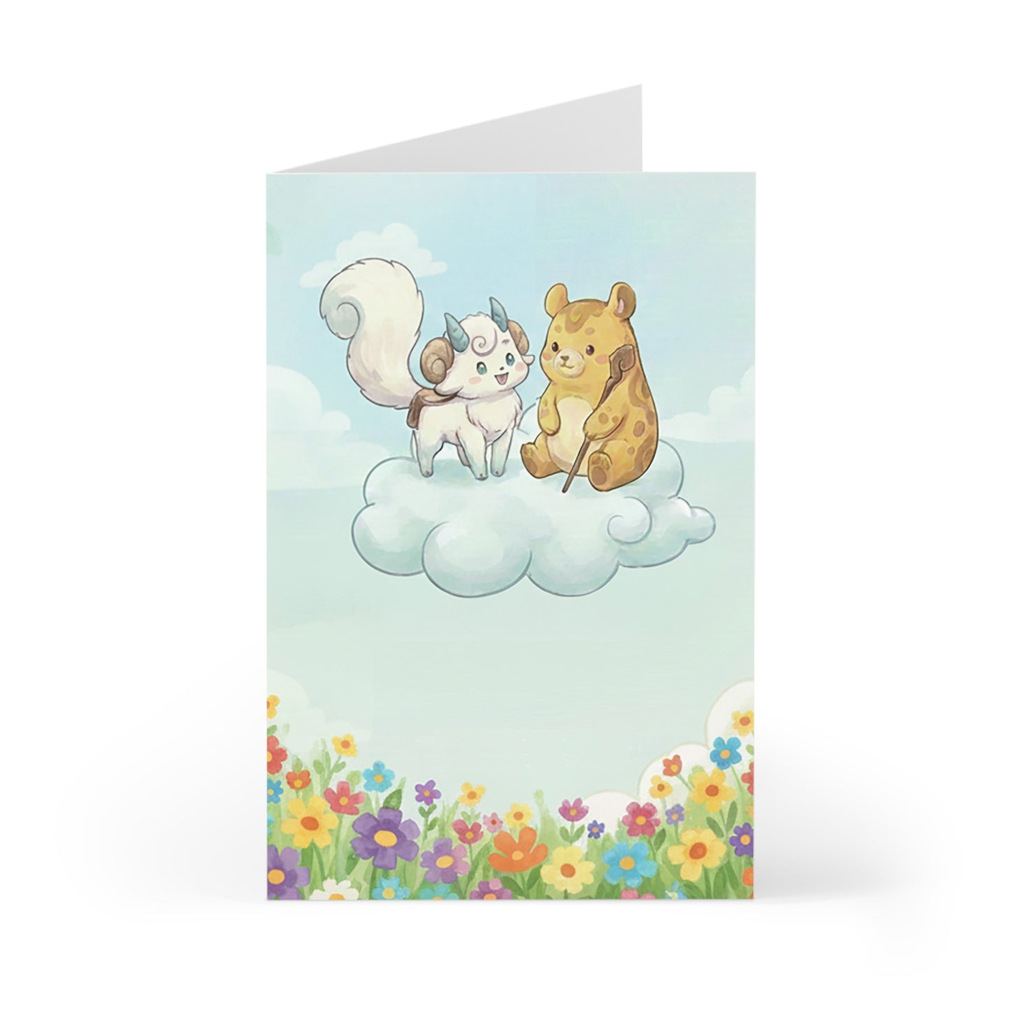 Sylphy & Terra Greeting Cards (7-Pack) — Best Wishes