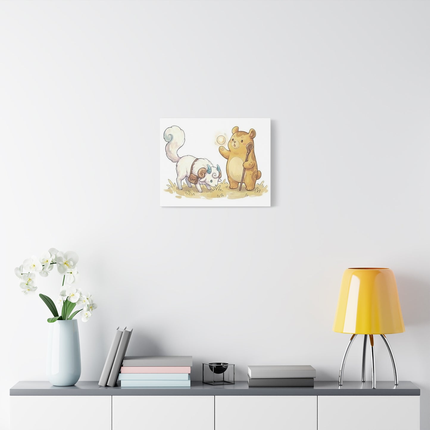 Sylphy & Terra Canvas Art — Side by Side