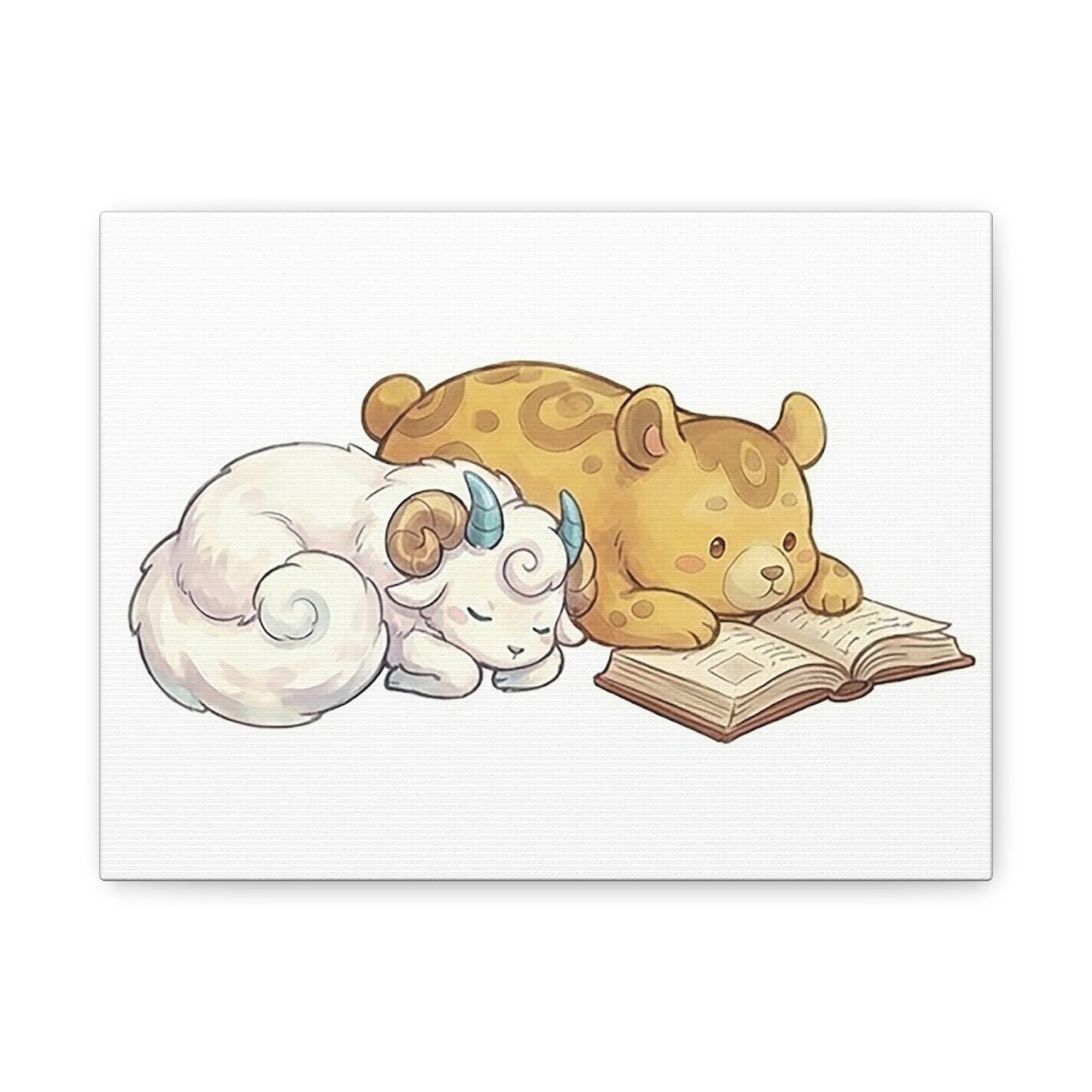 Sylphy & Terra Canvas Art  — Quiet Pages