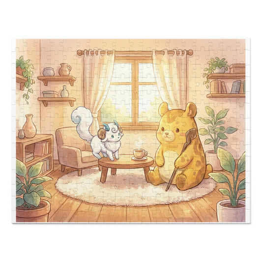 Sylphy & Terra Jigsaw Puzzle (252pcs / 500pcs) – Cozy Room in Room Story