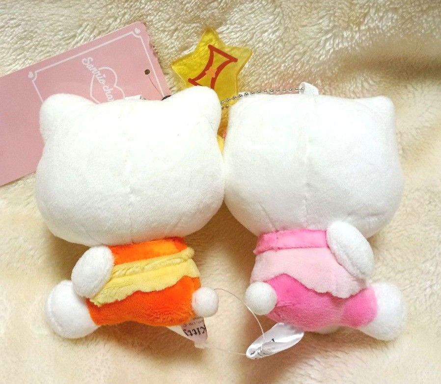Hello Kitty & Mimmy Gemini Twin Mascot Charm Holder – Sanrio